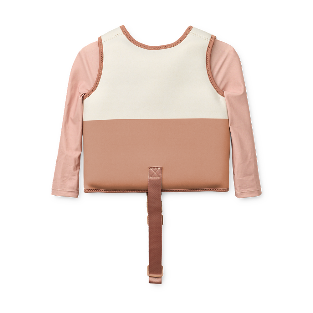 Liewood Schwimmweste mit langen Ärmeln 'Dove' Tuscany Rose Multi Mix