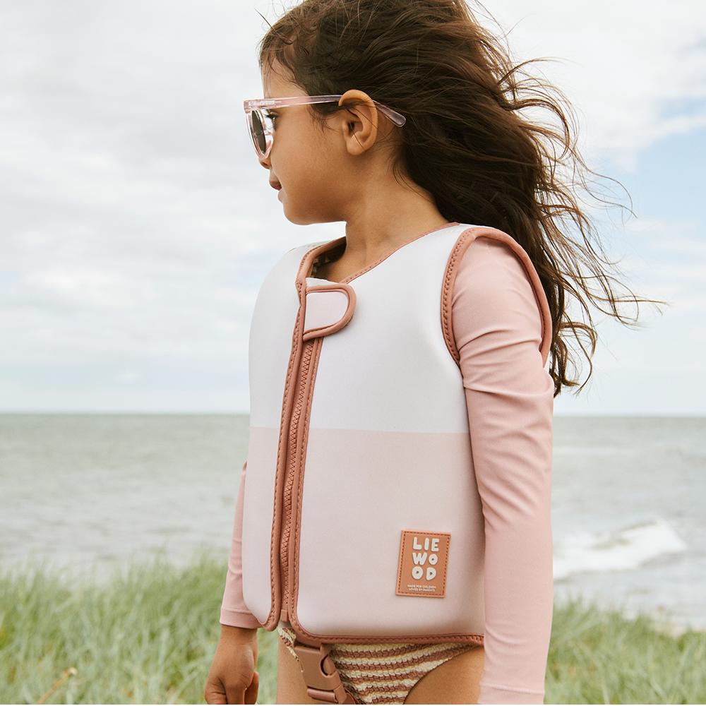 Liewood Schwimmweste mit langen Ärmeln 'Dove' Tuscany Rose Multi Mix