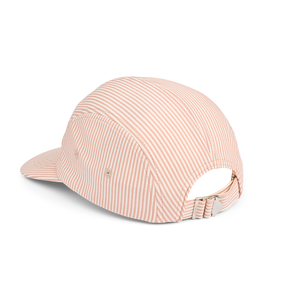 Liewood Seersucker Cap 'Rory' Stripe Pale Tuscany/Creme de la Creme