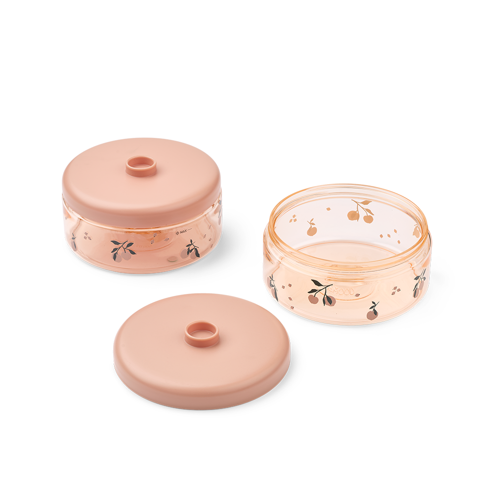 Liewood Snackbehälter 'Dominique' Peach/Sea Shell - Online MY SNOWFLAKE