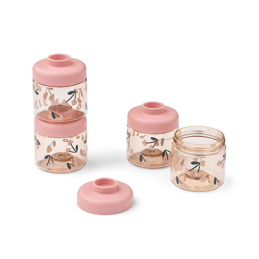 Liewood Snackbehälter 'Dominique' Cherry Heart/Rosey