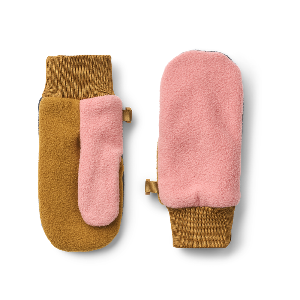 Liewood  Fleece-Fäustlinge 'Solar' Dusty Rose