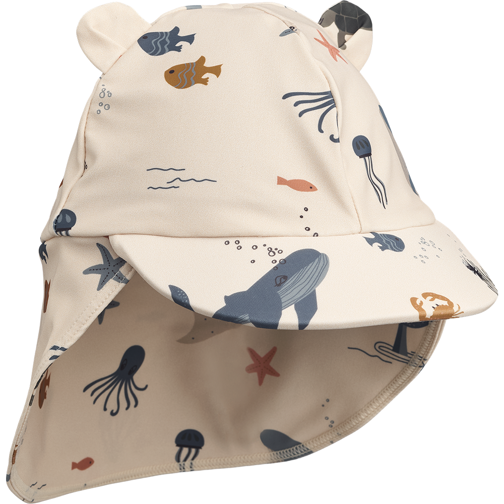 Liewood UV Sun Hat 'Senia' Sea Creature/Sandy Mix