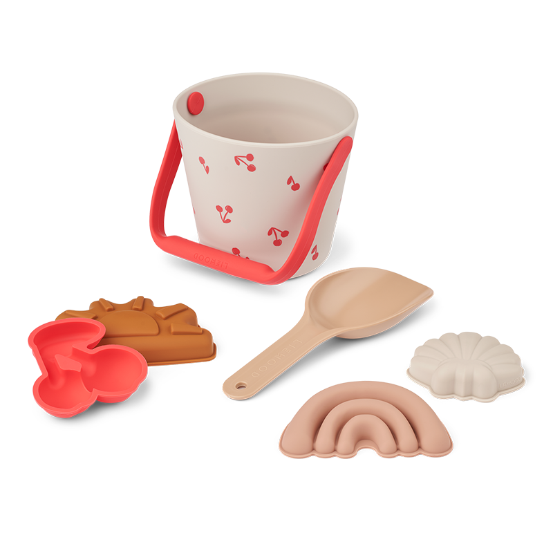 Liewood  Dino Sandspielzeug Set &#39;Gilma&#39; Cherries/Sandy
