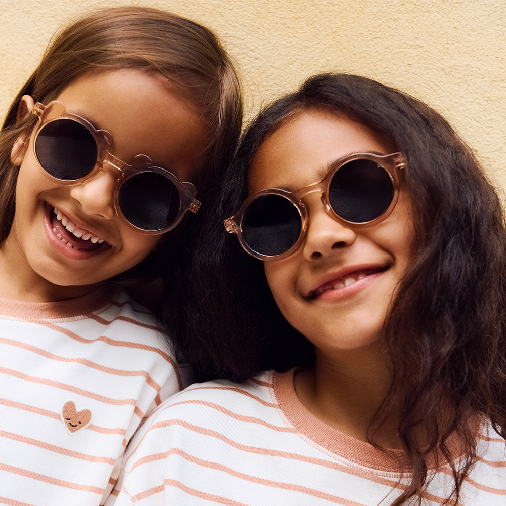 Liewood Baumwoll Langarm Shirt 'Tyler' Heart Tuscany Rose/Creme de la Creme