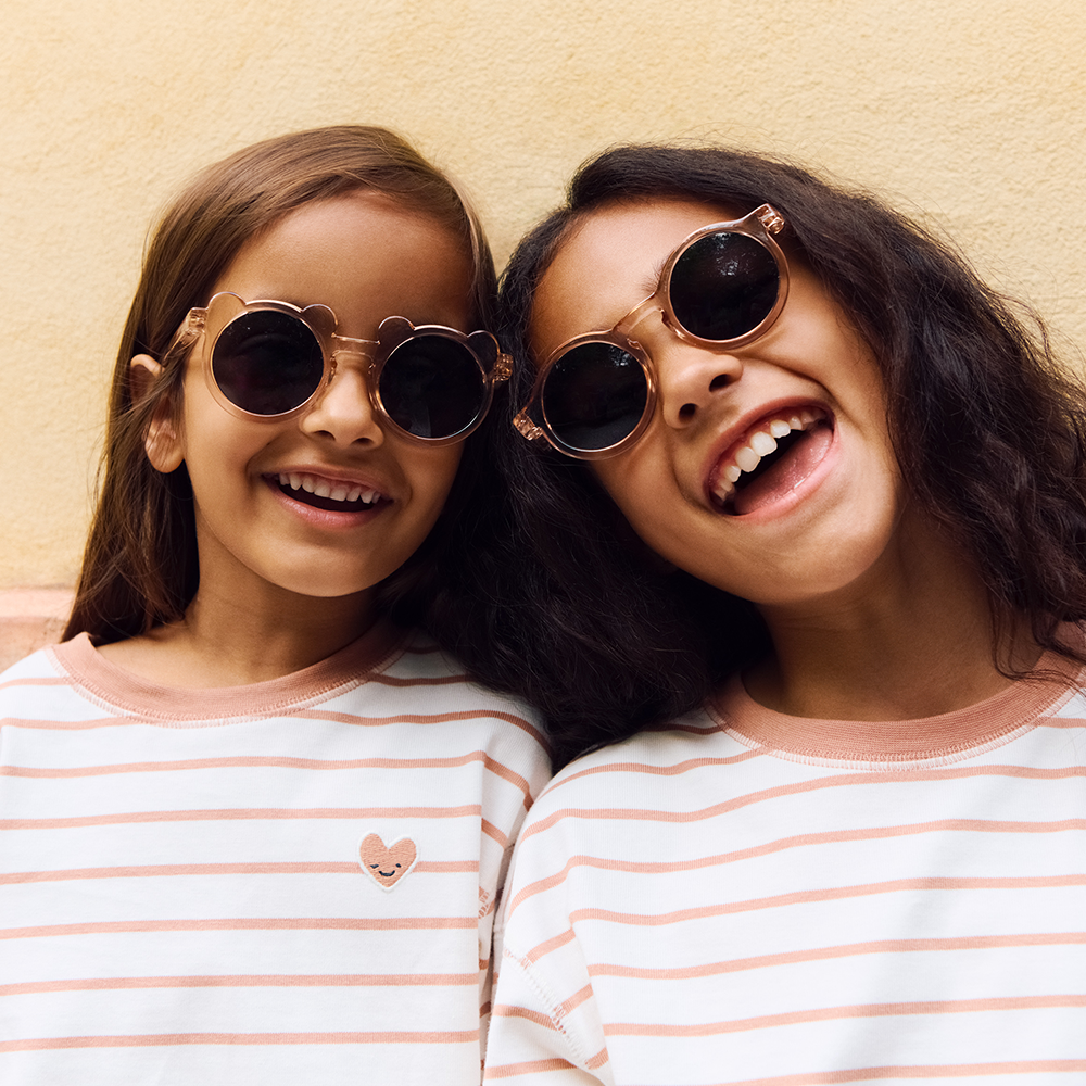 Liewood Baumwoll Langarm Shirt 'Tyler' Heart Tuscany Rose/Creme de la Creme