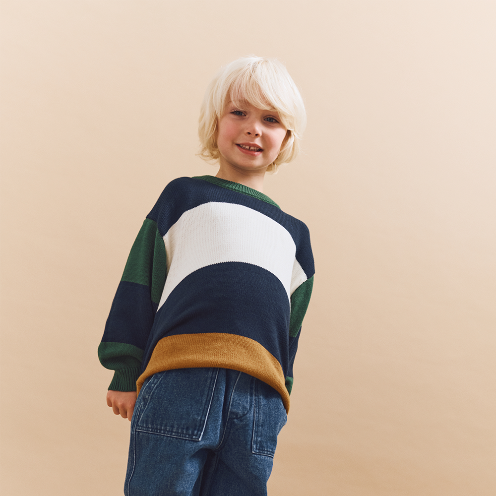 Liewood  Strickpullover &#39;Orlane&#39; Classic Navy Multi Mix