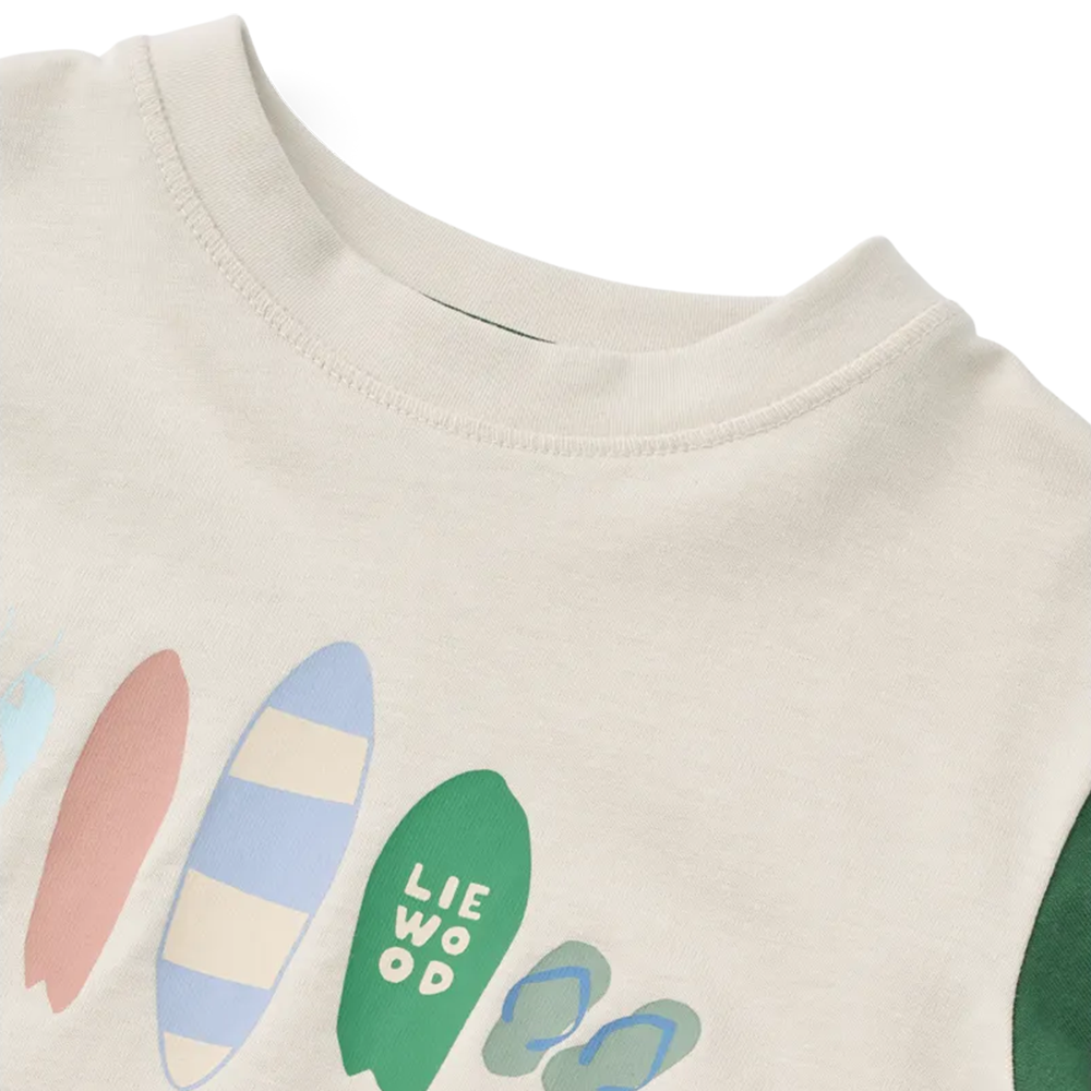 Liewood Baumwoll T-Shirt 'Francis' Beach/Sandy