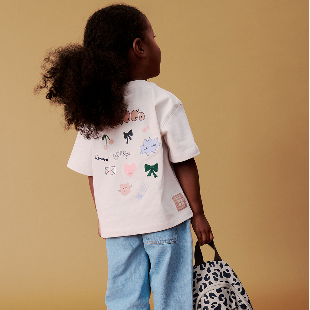 T-shirt en coton Liewood « Tyler » Mood/Sandy