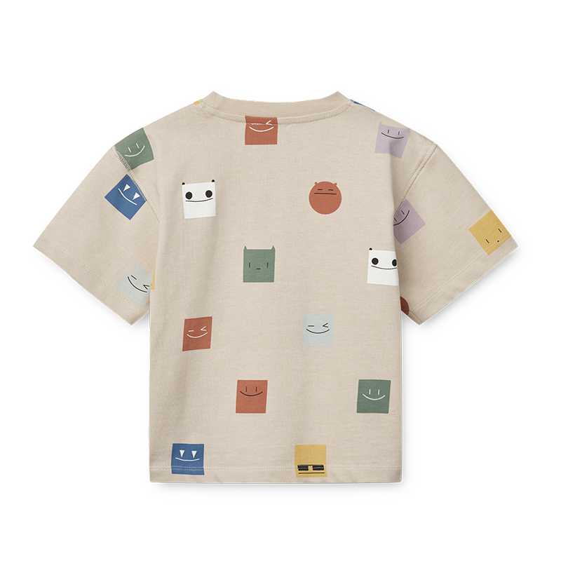 Liewood Baumwoll T-Shirt &#39;Tyler&#39; Smiley/Sandy