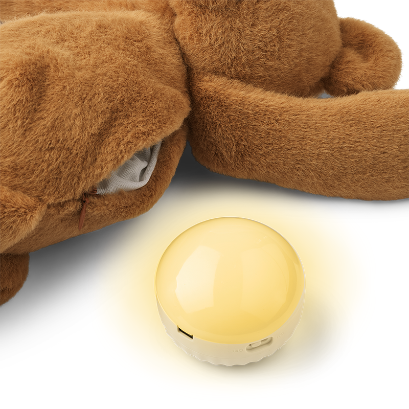 Liewood Teddybär mit Licht und Geräuschen &#39;Hattie&#39; Golden Caramel