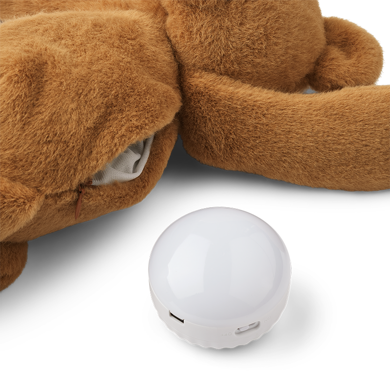 Liewood Teddybär mit Licht und Geräuschen &#39;Hattie&#39; Golden Caramel