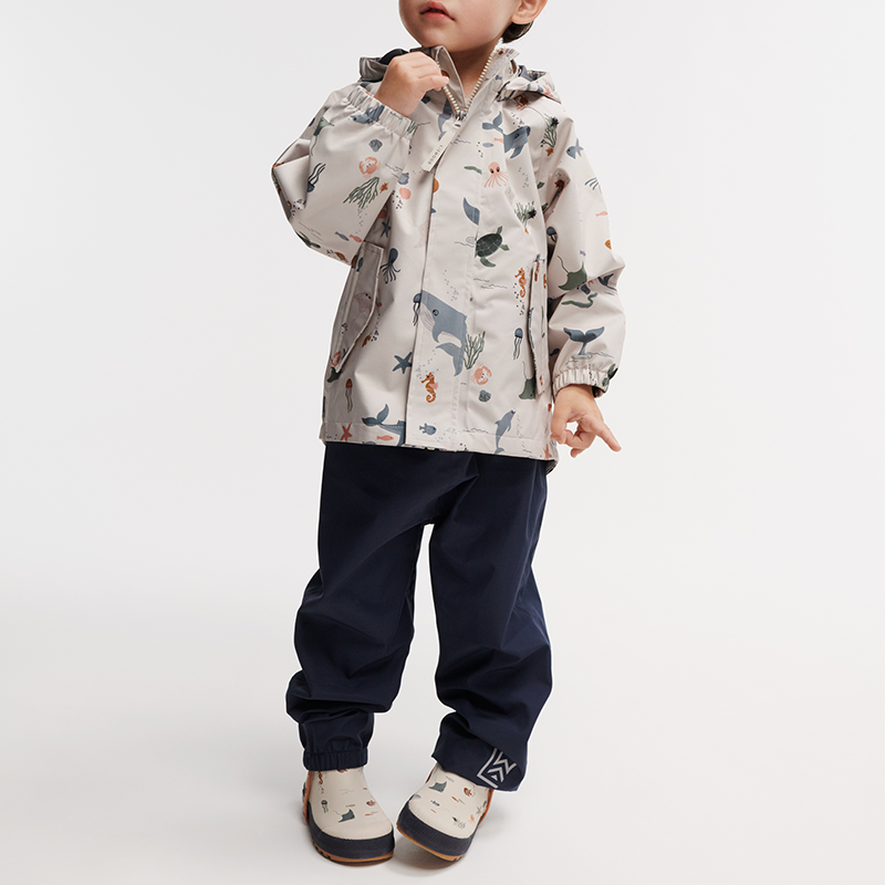 Liewood Kinder Gummistiefel &#39;Tekla&#39; Sea Creature/Sandy