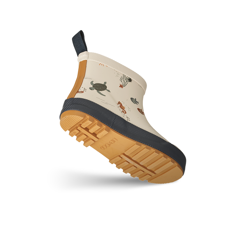 Liewood Kinder Gummistiefel &#39;Tekla&#39; Sea Creature/Sandy