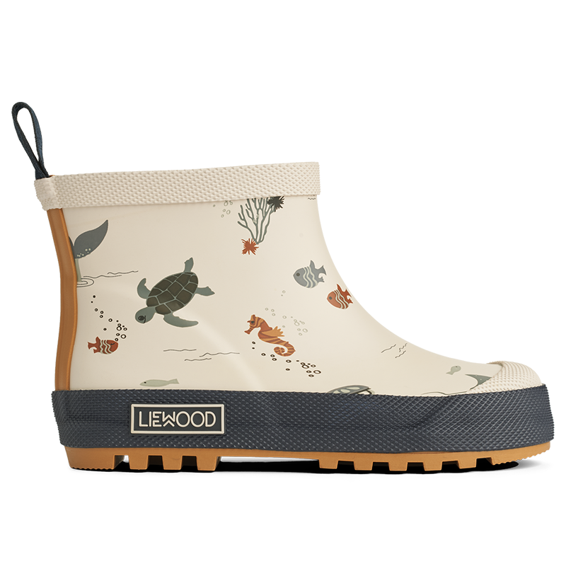 Liewood Kinder Gummistiefel &#39;Tekla&#39; Sea Creature/Sandy