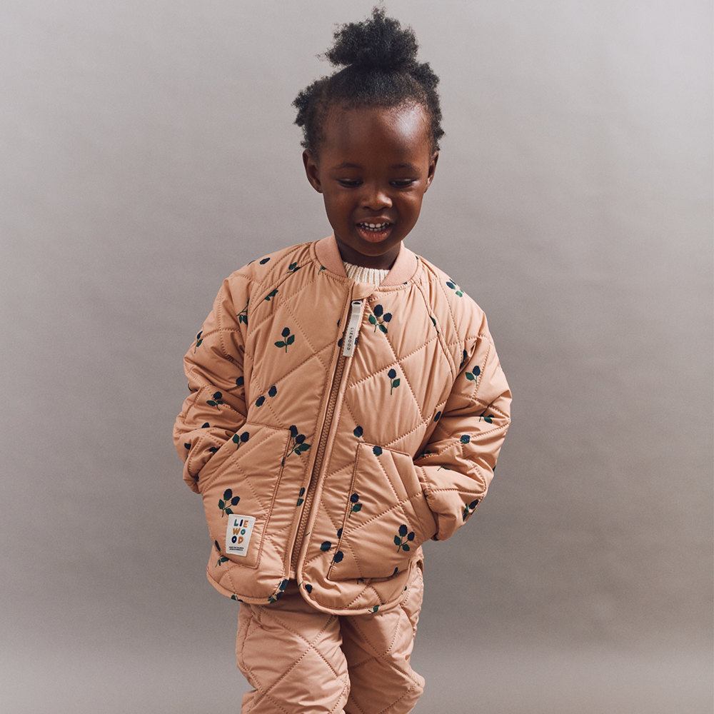 Liewood  Thermojacke/-hose Set &#39;Zella&#39;  Berry/Pale Tuscany/Embroidery