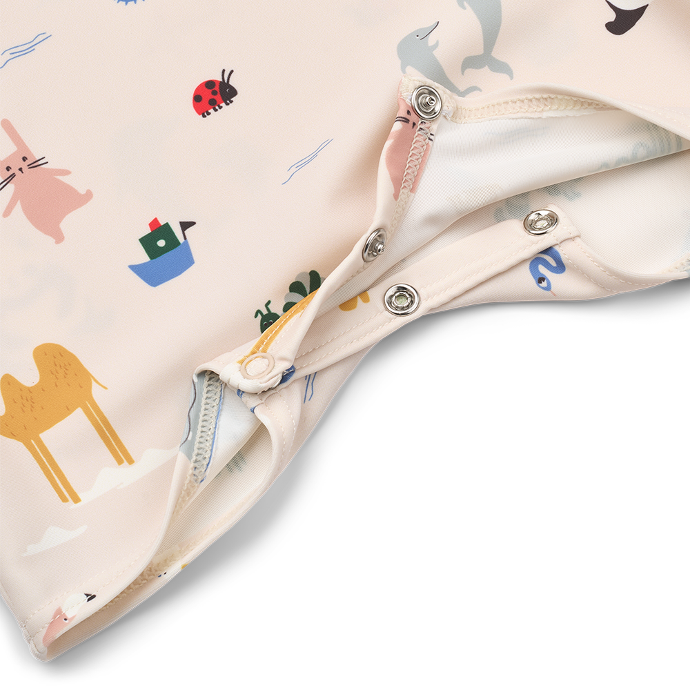 Liewood Combinaison de bain bébé « Thor » Around the World/Sandy