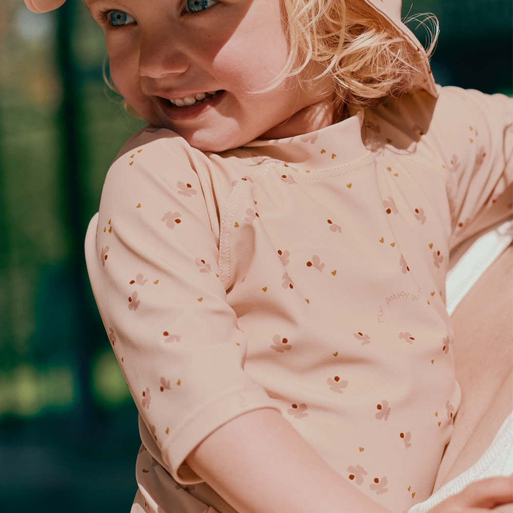 Liewood Baby Bade-Jumpsuit 'Thor' Mini Butterfly/Apple Blossom