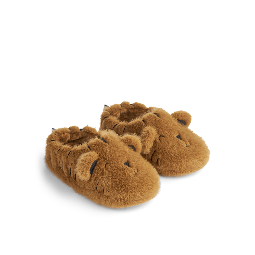 Liewood Tiger Hausschuhe/Finken 'Aviaja' Golden Caramel