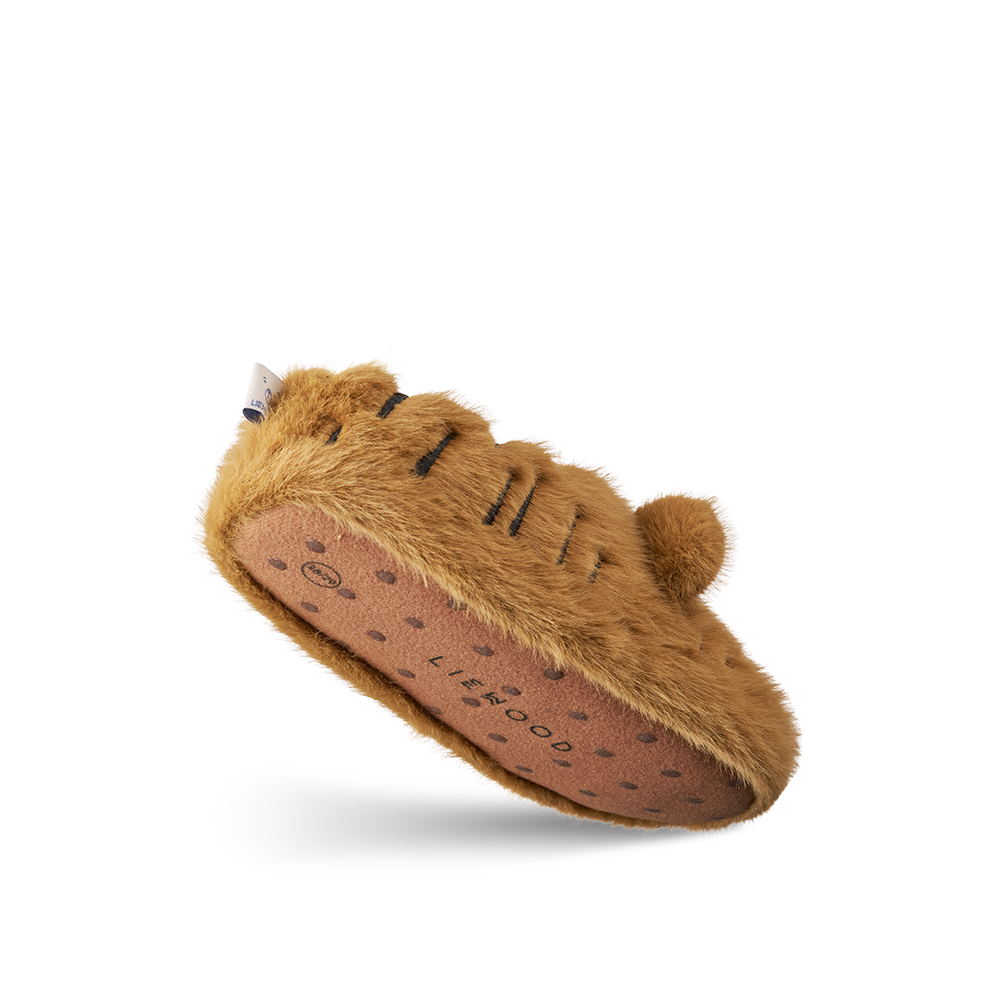 Liewood Tiger Hausschuhe/Finken 'Aviaja' Golden Caramel
