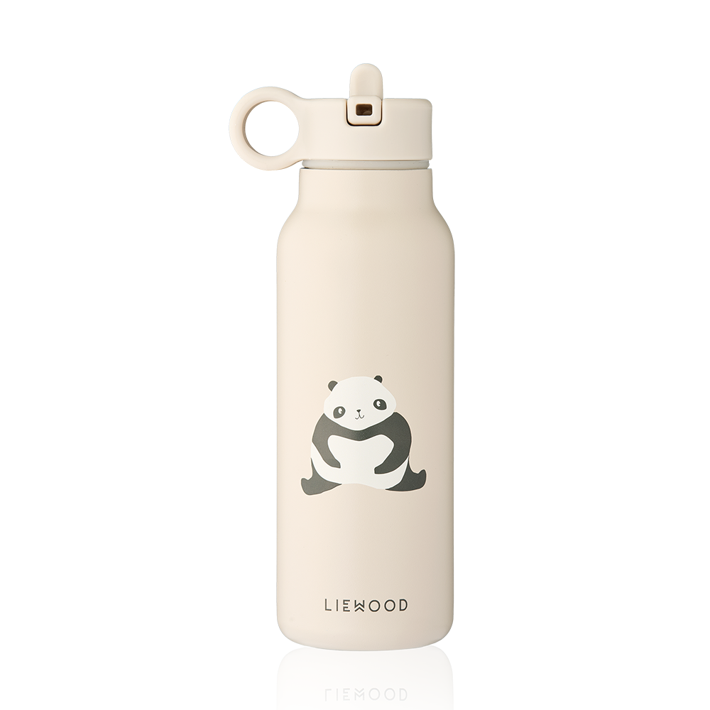 Liewood Water Bottle 'Falk' 350 ml Panda/Sandy