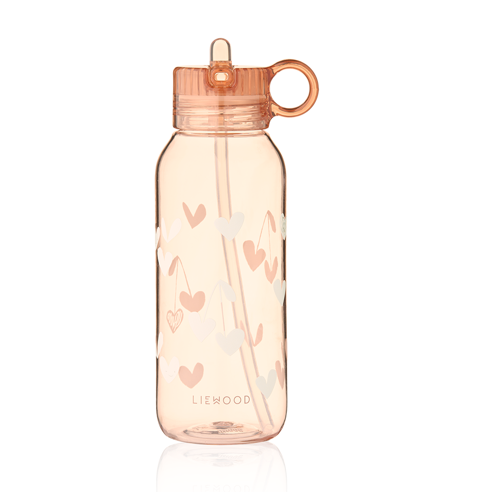 Liewood Trinkflasche 'Yang' 500 ml Sweethearts/Pale Tuscany - Online MY SNOWFLAKE
