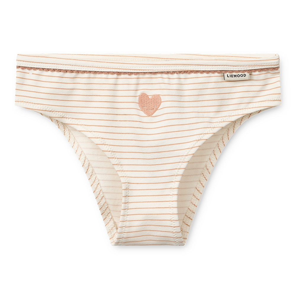 Liewood Unterwäsche 3er Set 'Aylin' Sweethearts/Pale Tuscany/Stripe/Heart Mix