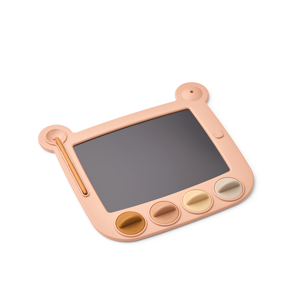 Liewood Magical LCD Drawing Tablet with Stamps 'Venzora' Pale Tuscany Multi Mix