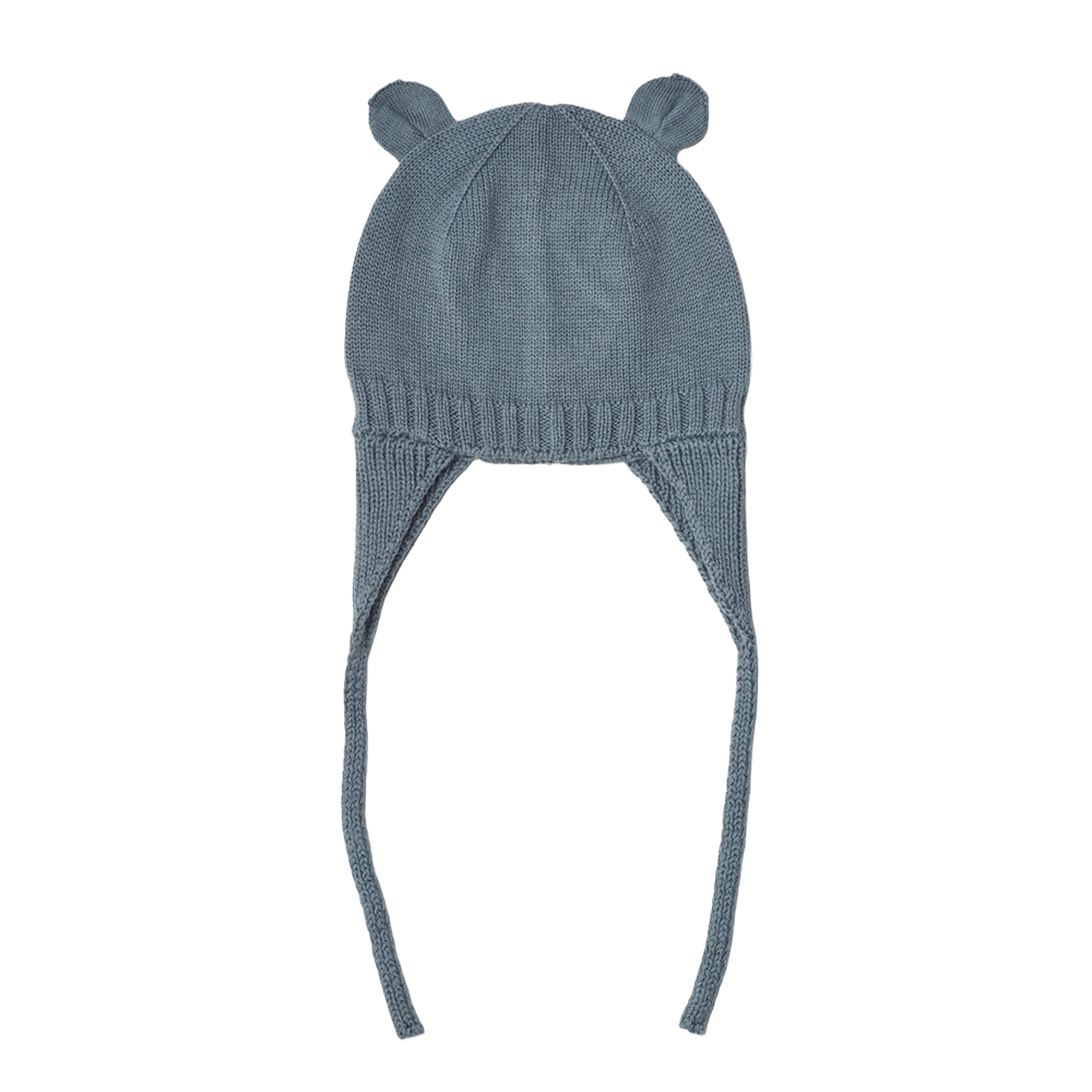 Liewood  Baby Strickmütze 'Violet' Whale Blue