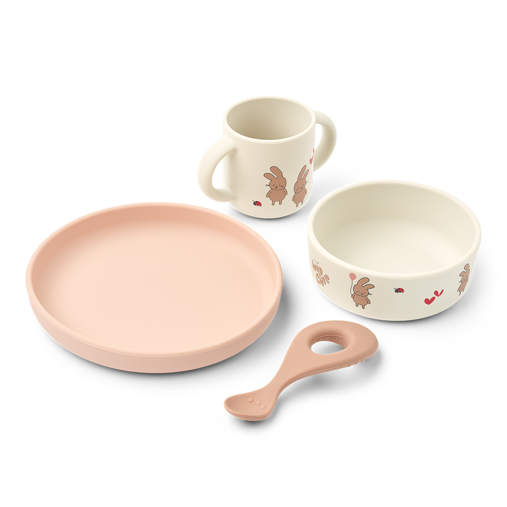Liewood  Babygeschirr Set 'Vivi' Wild Child/Rosey