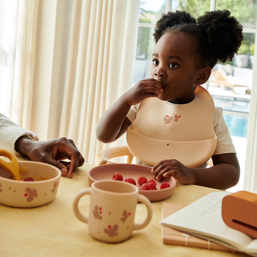 Liewood  Babygeschirr Set 'Vivi' Butterfly/Apple Blossom