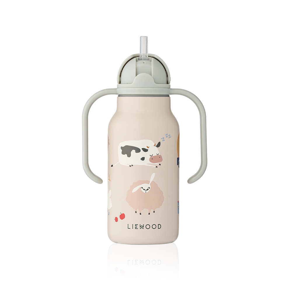 Liewood Trinkflasche 'Kimmie' 250 ml Farmlife/Sandy