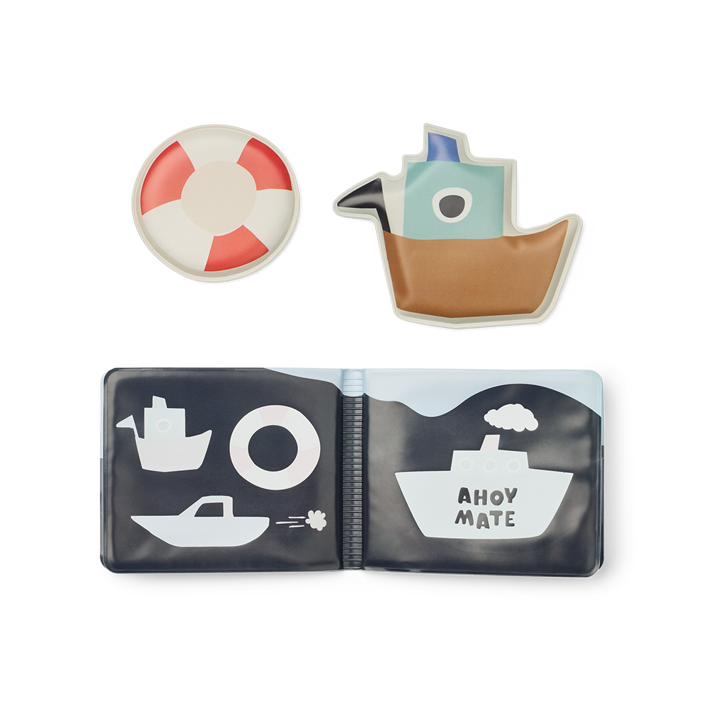 Liewood Badebuch 'Waylon'  Sailing/Sandy - Online MY SNOWFLAKE