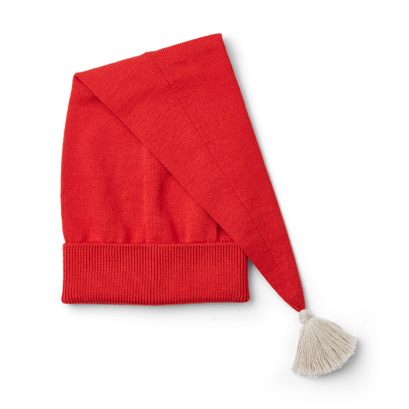 Liewood Gestrickte Weihnachtsmütze &#39;Alf&#39;  Apple Red