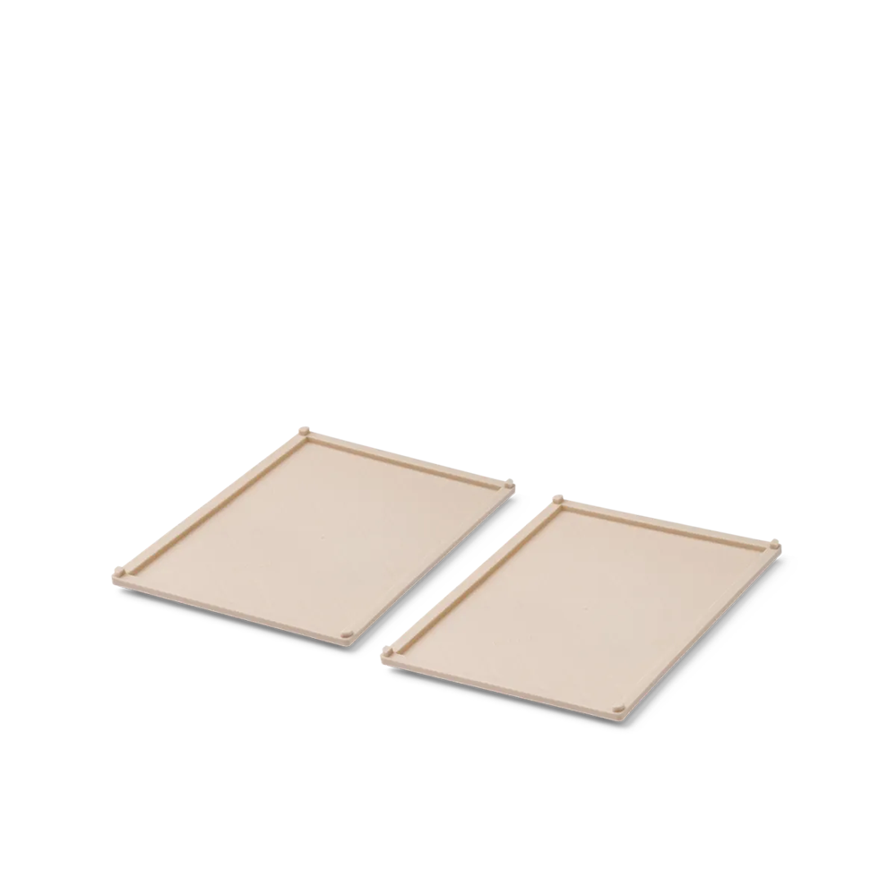 Liewood 2-Pack Storage Box Lid S 'Weston' Sandy
