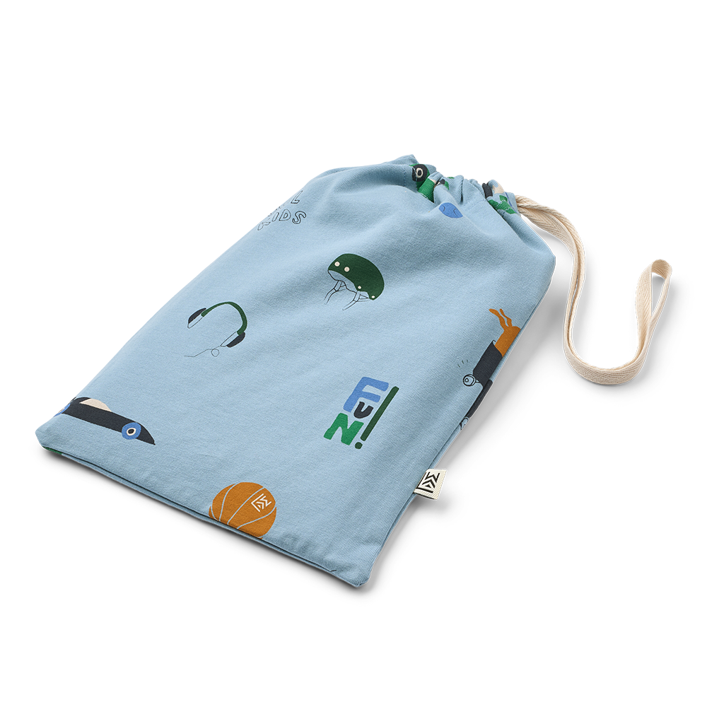 Liewood Schlafanzug Set 'Wilhelm' Dog/Fun/Beach Blue/Mix