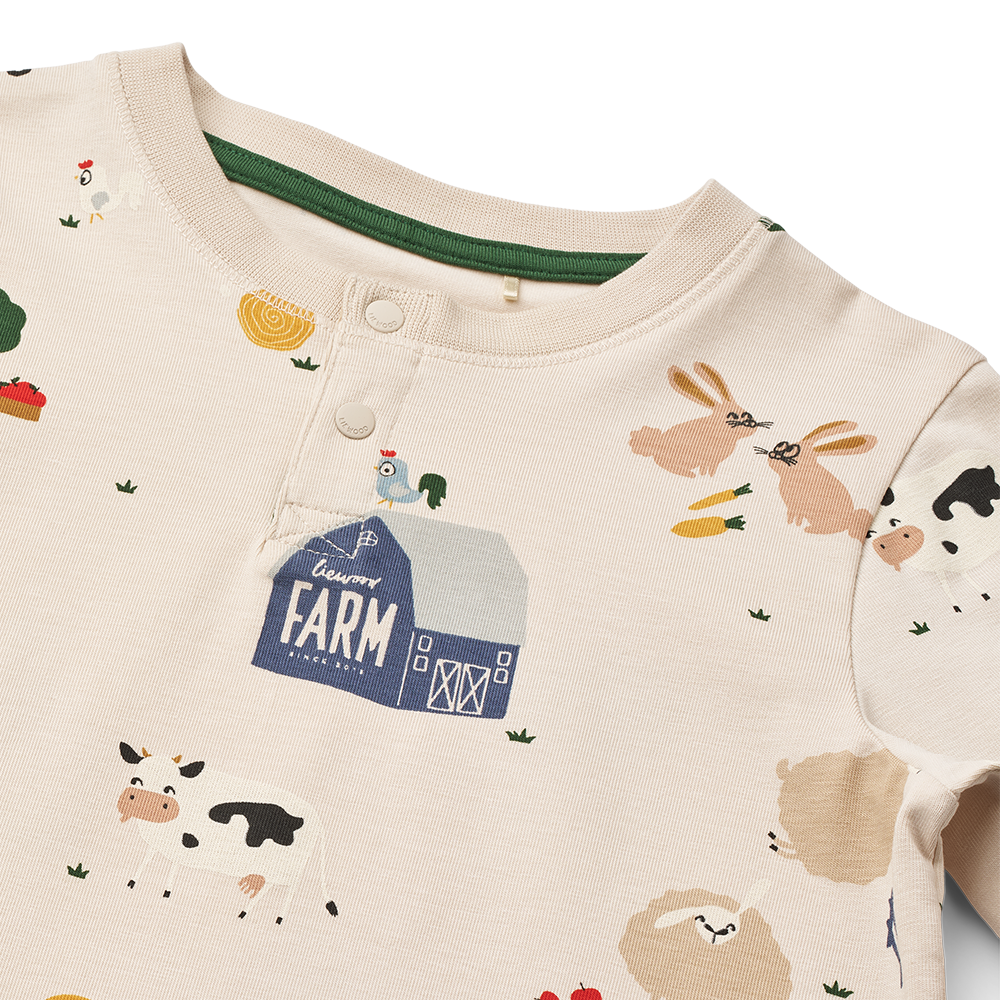 Liewood Schlafanzug Set 'Wilhelm' Farmlife/Sandy