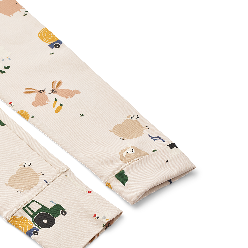 Liewood Schlafanzug Set 'Wilhelm' Farmlife/Sandy