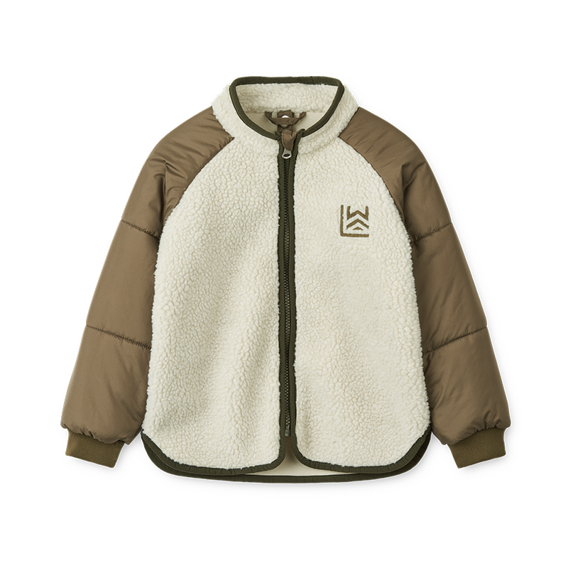 Liewood Wendbare Winterjacke &#39;Timber&#39; Army Brown Multi Mix