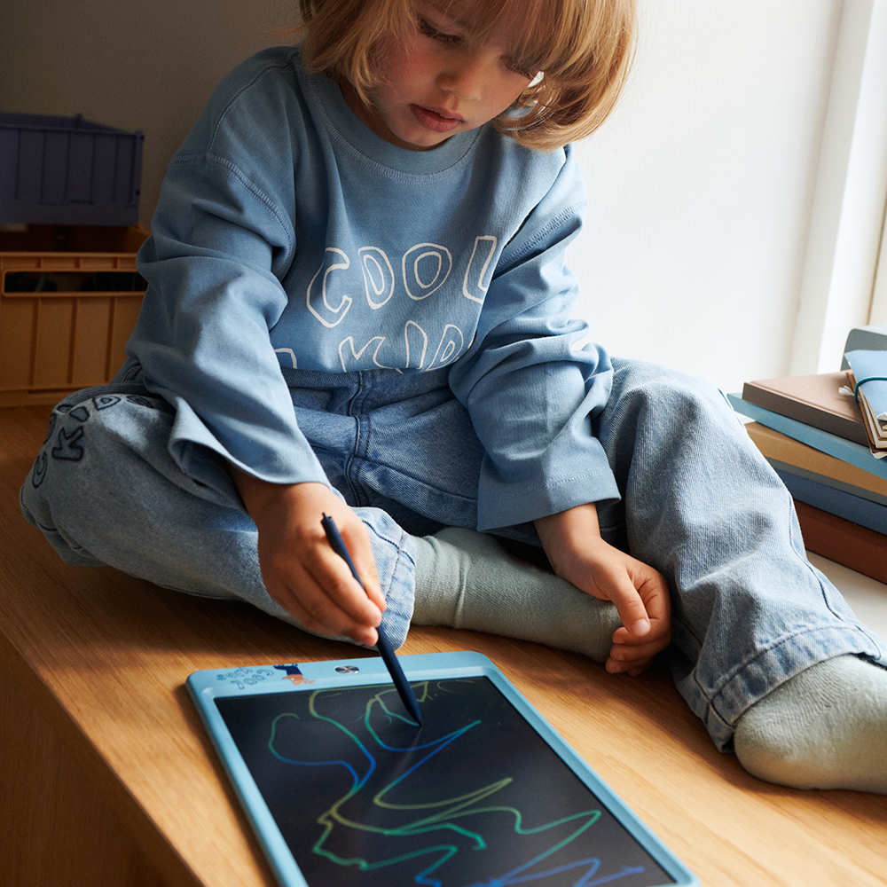 Liewood Magisches LCD-Maltablet 'Zora' Tiger/Beach Blue - Online MY SNOWFLAKE