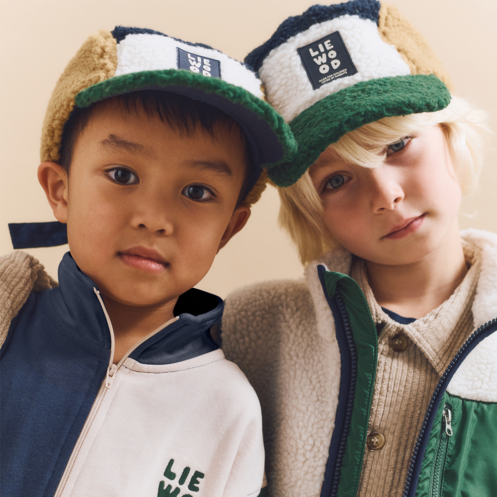 Liewood Zip-Up Sweatshirt &#39;Cassius&#39; Classic Navy Multi Mix