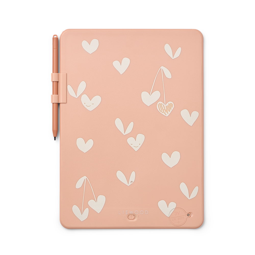 Liewood Magisches LCD-Maltablet 'Zora' Sweethearts/Pale Tuscany