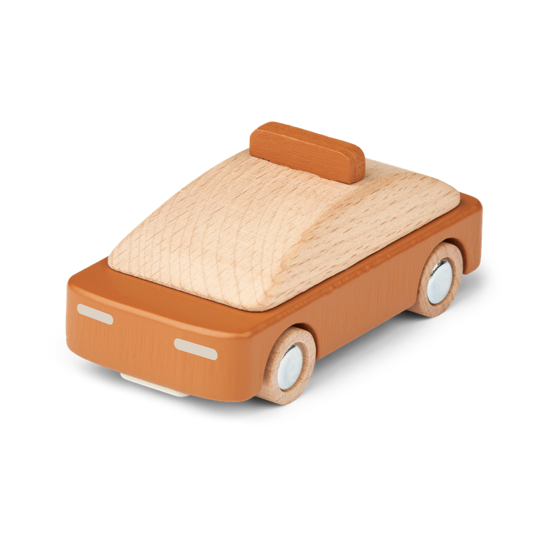 Liewood  Holzspielzeug Taxi &#39;Village&#39;  Mustard