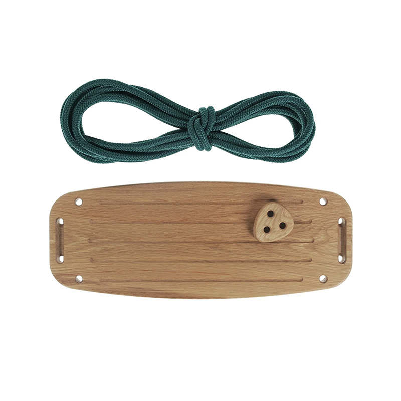 Lillagunga Children's Swing 'Classic' Oak/Green