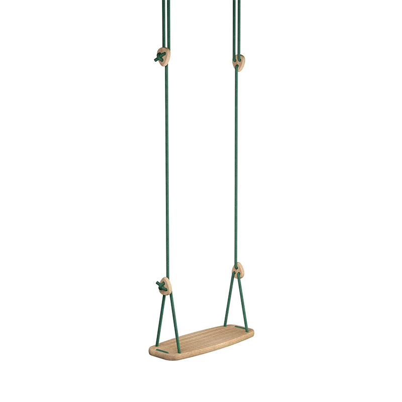 Lillagunga Children's Swing 'Classic' Oak/Green