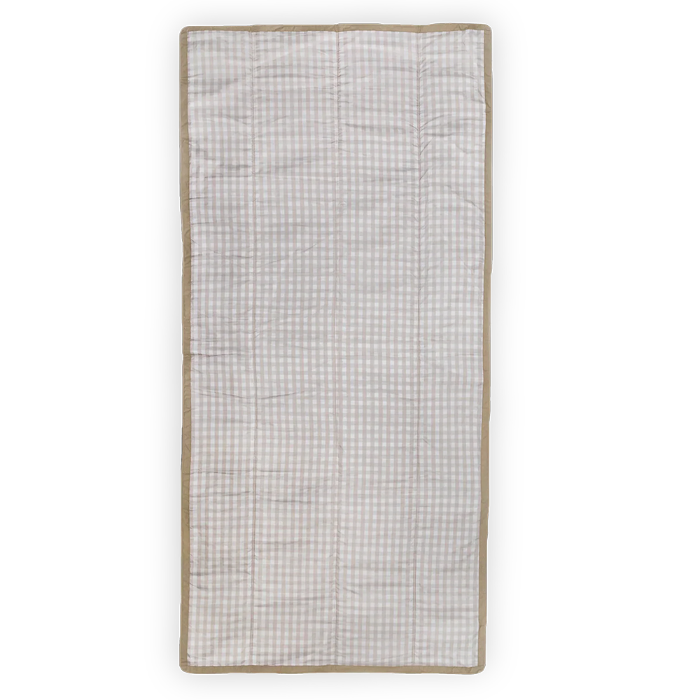 Little Unicorn  Picknickdecke Extra Big  &#39;Buffalo Check&#39; Beige