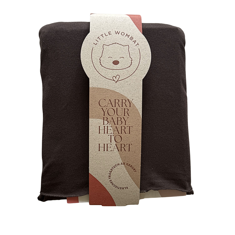 Little Wombat Écharpe de portage Brownie