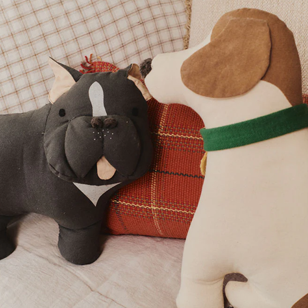 Lorena Canals Kissen &#39;Jimmy&#39; Dark Grey