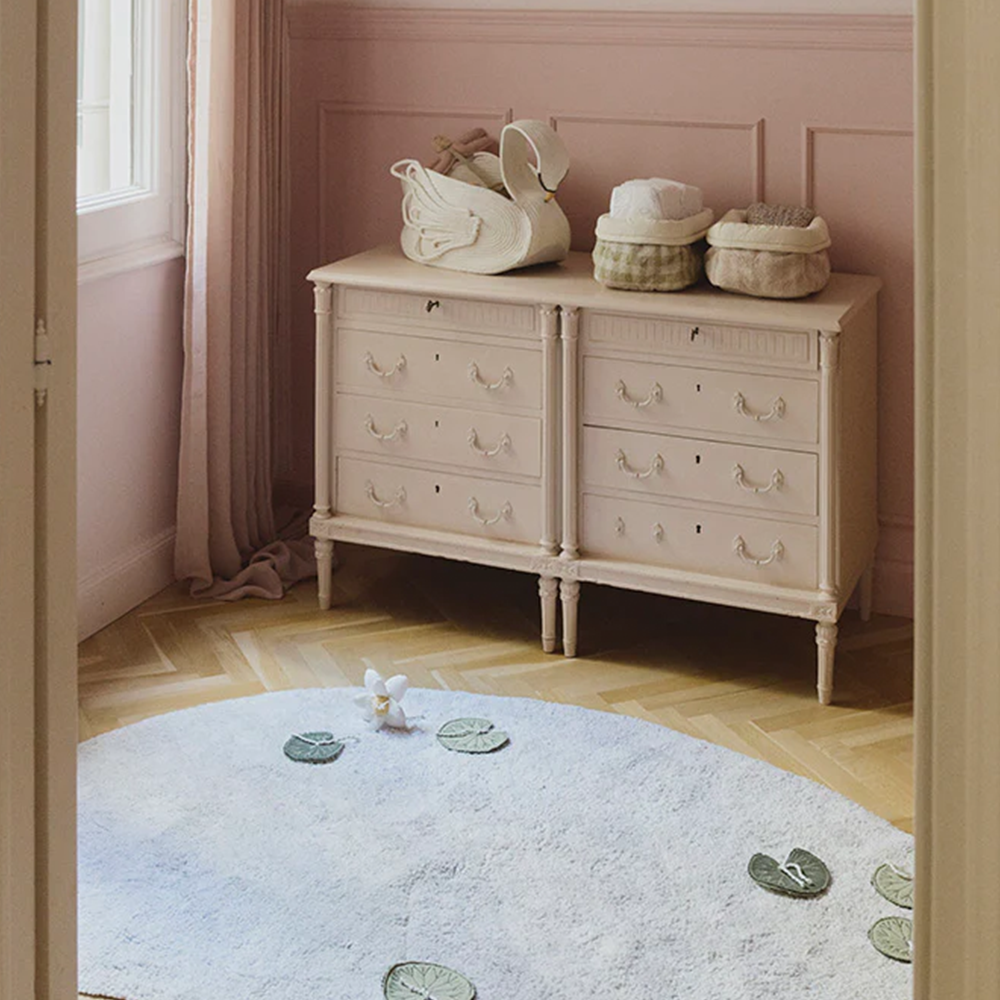 Lorena Canals Aufbewahrungskorb 'Vichy' Matcha