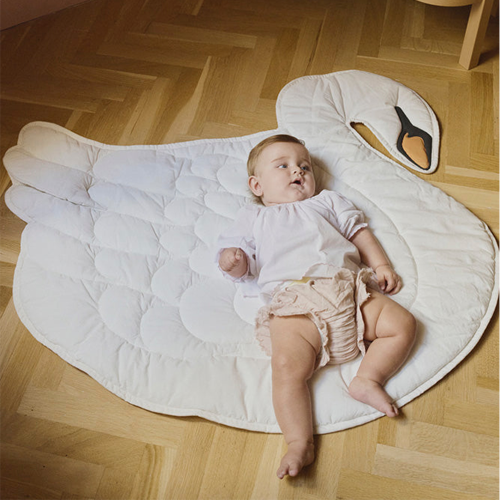 Lorena Canals waschbare Spielmatte 'Swan' Ivory